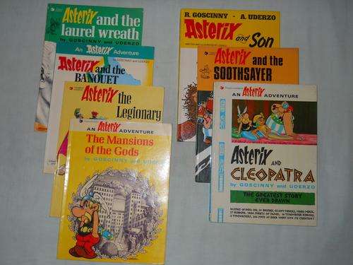 7 Original Asterix and Obelix comics