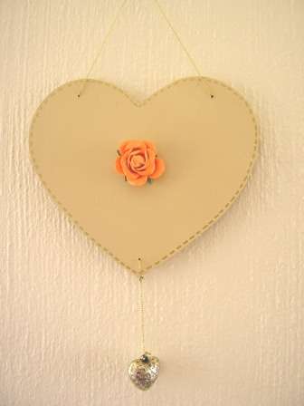 Large hanging heart