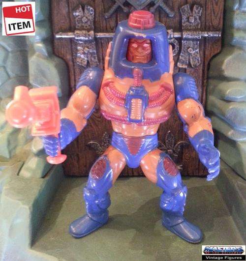Complete Man-E-Faces (Rare French Version) from He-Man and The Masters of the Universe (MOTU)