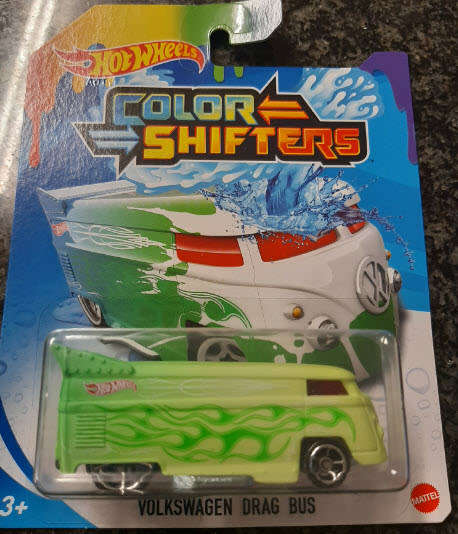 Hot Wheels  Volkswagen Drag Bus (Color Shifters)