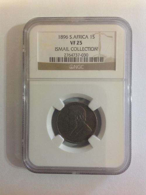 1896 South Africa 1S VF - 25