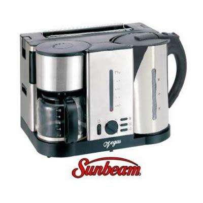 Sunbeam Vegas - Kettle/Toaster & Coffee maker combo - Ideal for smaller spaces!
