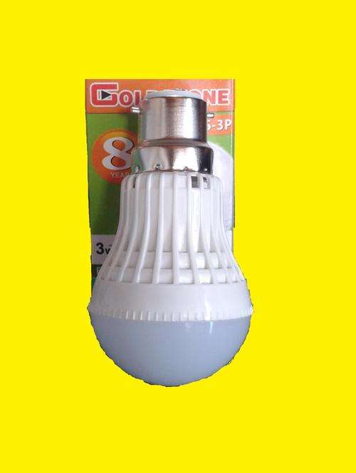 3 Watt bayonette globe PACK OF 5