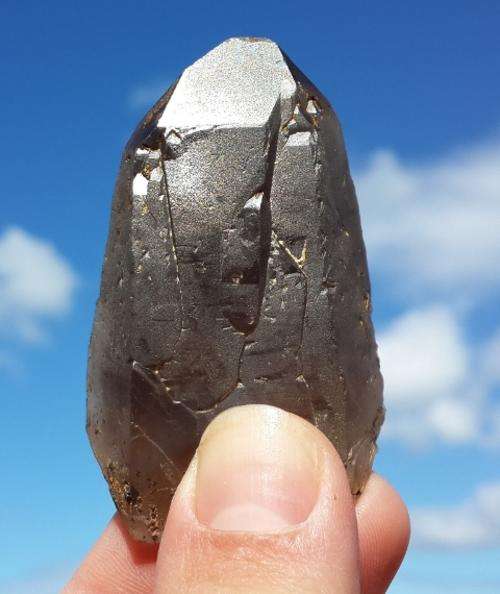 Large Smoky Quartz Crystal...