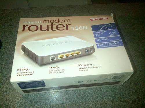 Sitecom Wireless modem Router 150 N X1