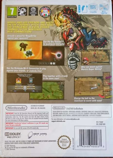 Mario Strikers Charged Wii (Sealed)