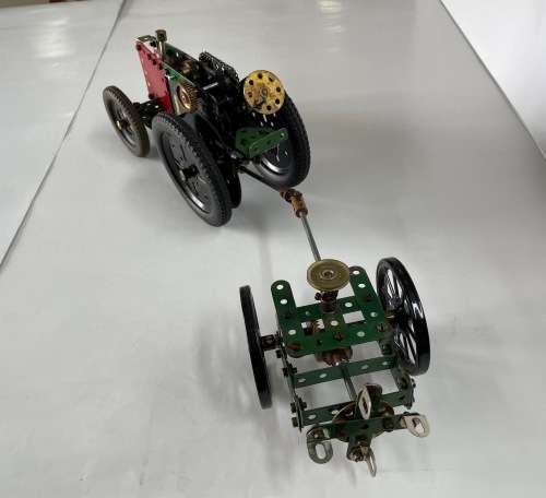 Meccano Clockwork Tractor