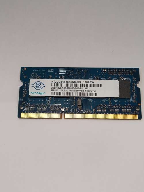 Laptop memory