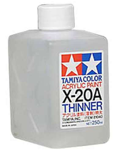 X-20A Acrylic Thinners Acrylic - 250ml