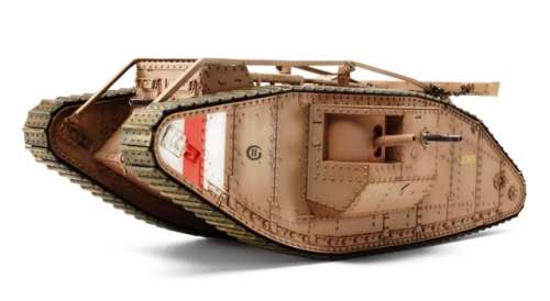 WWI British Tank Mk.IV Male (With Single Motor)