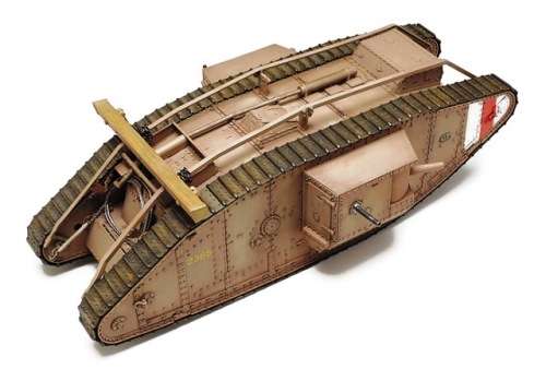 WWI British Tank Mk.IV Male (With Single Motor)