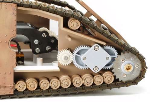 WWI British Tank Mk.IV Male (With Single Motor)