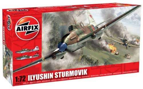 Ilyushin IL-2M Stormovik - Scale 1/72 By Airfix.