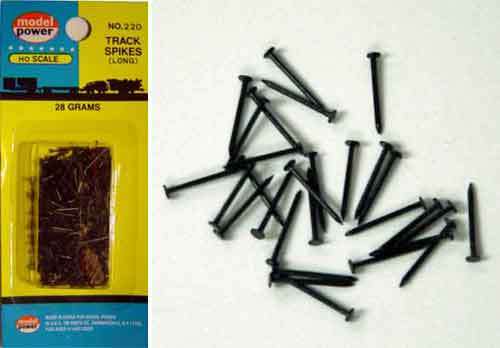 HO - Track Nail, Long 28G By Model Power.
