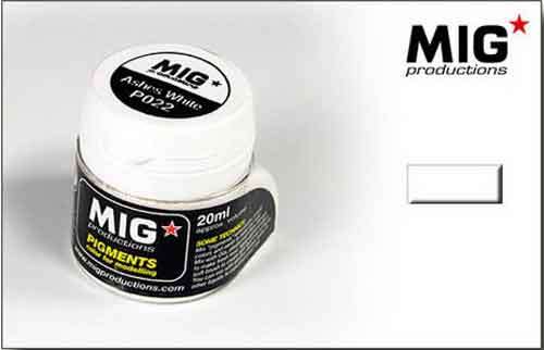 Ashes White Pigment.