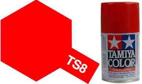 TS-8 Italian Red Synthetic Lacquer Paint