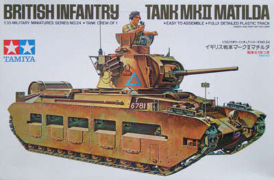 British Infantry Mk. II Matilda - Scale 1/35 By Tamiya.