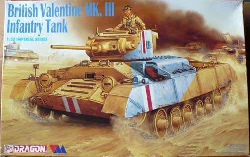 British Val Infantry Tank Mk. II - Scale 1/35 By Dragon.
