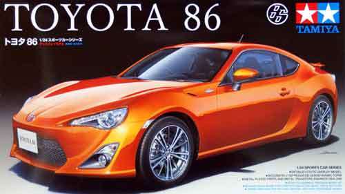 Toyota 86 - Scale 1/24 By Tamiya.