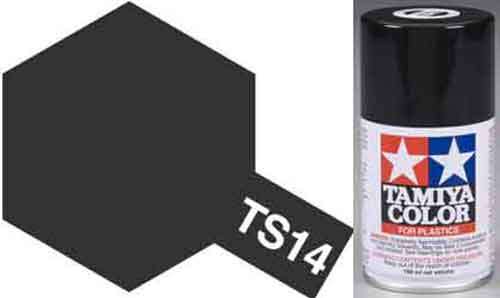 TS-14 Gloss Black Synthetic Lacquer Paint.