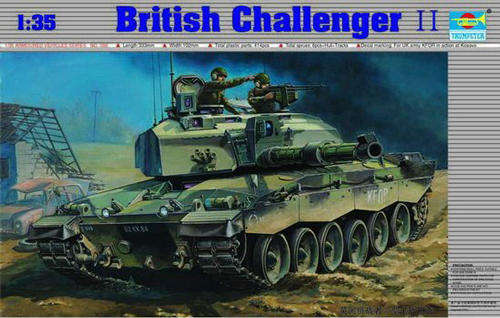 British Challenger II MBT.