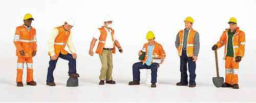 HO - Scenescapes Maintenance Workers (6pc).