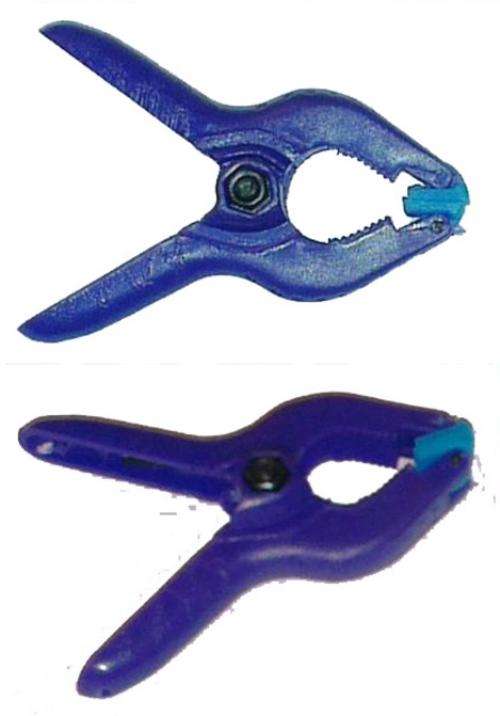 Mini Clamps - Purple (2 off)