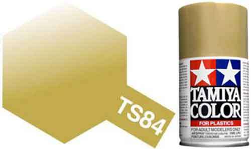 TS-84 Metallic Gold Synthetic Lacquer Paint.