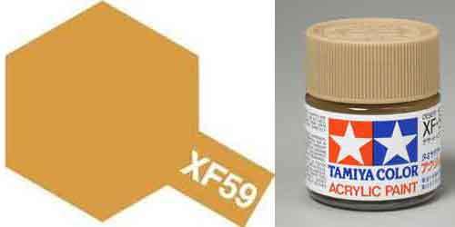 XF-59 Desert Yellow Acrylic Paint.