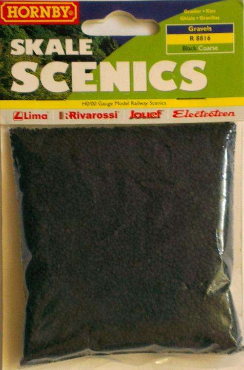 OO/HO - Gravel - Black Coarse