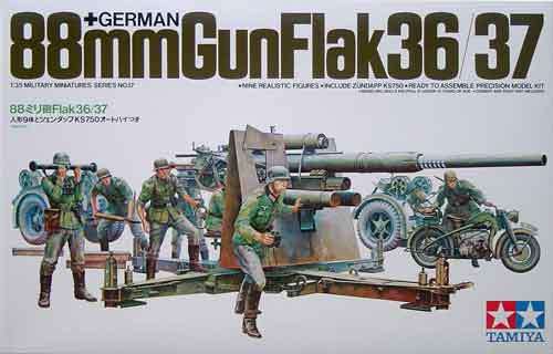 German 88mm Gun Flak 36/37