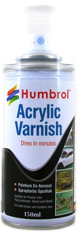 Acrylic Varnish - Matt - 150ml Spray Can.