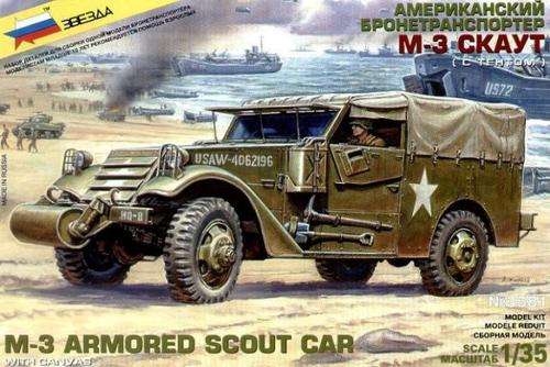 M3 US Armored Scout Car With Canvas