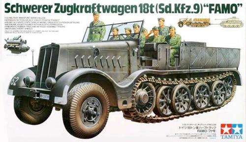 German 18 Ton Heavy Half Track "Famo"