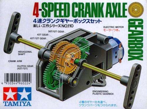 4-Speed Crank Axle Gearbox