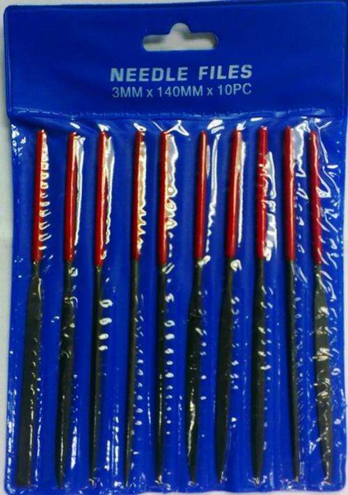 Needle File Set Of 10 - 140mm