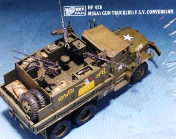 USS M35A1 Gun Truck (III) F.S.V. Conversion Kit