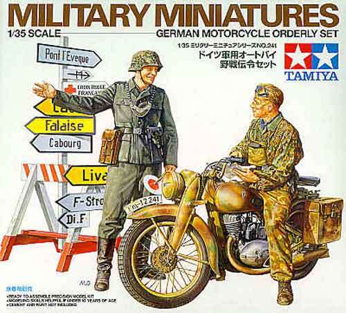 German Motorcycle Orderly Set