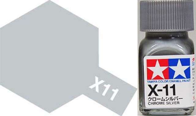 X-11 Chrome Silver - Gloss - Enamel Paint
