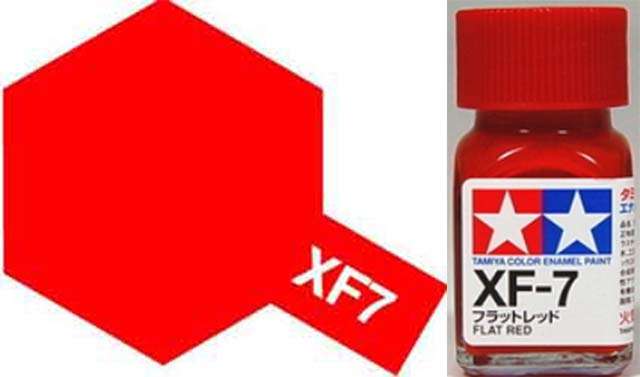 XF-7 Flat Red Enamel