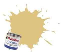 Cream #103 - Matt - Enamel Paint.