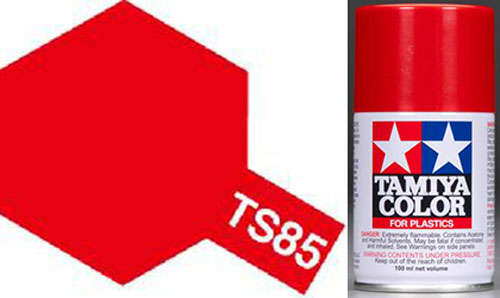 TS-85 Bright Mica Red Ferrari - Gloss - Synthetic Lacquer Paint