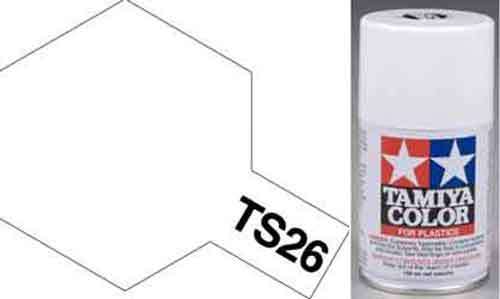 TS-26 Pure White - Gloss - Synthetic Lacquer Paint