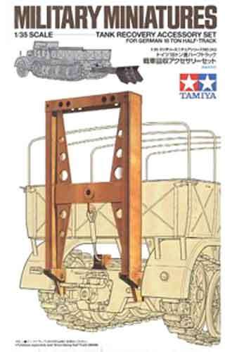 Tank Receovery Accessory Set For German 18 Ton Half-Track