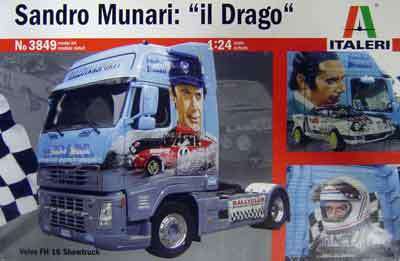 Munari's Volvo FH Truck - Scale 1/24 by Italeri.