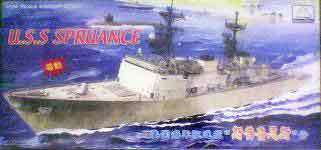 U.S.S. "Spruance" - Scale 1/350 By Mini Hobby Models.