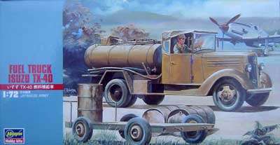Fuel Truck Isuzu Tx40 - Scale 1/72 by Hasegawa.