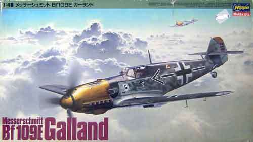 Messerschmitt Bf109E-3 - Scale 1/48 By Hasegawa.
