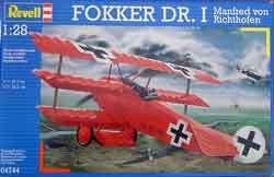 Fokker Dr.1 "Richthofen"  - Scale 1/28 by Revell/Germany.