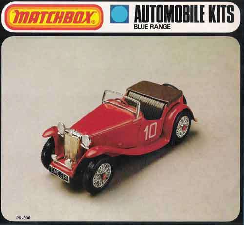 Matchbox PK306 MG TC Sports - Scale 1/32 by Three Track Models.
